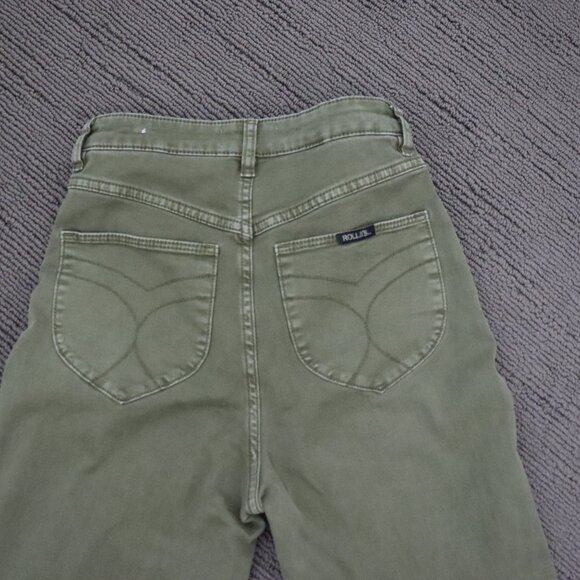 ROLLA'S Sailer Jean - Army Green NWOT Size 25 - Picture 6 of 8